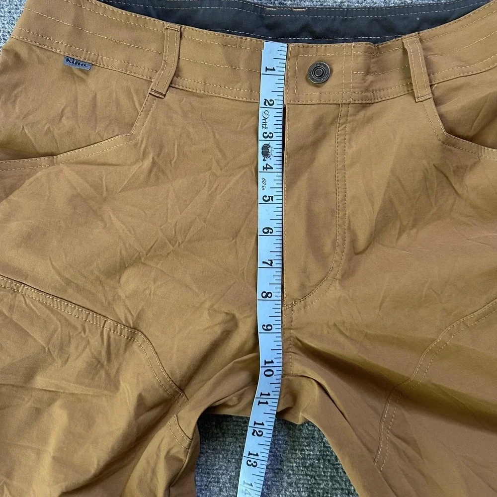 Kuhl Renegade Pants Mens 34x30 Brown Hiking Trail Stretch Outdoor Nylon - Picture 10 of 16